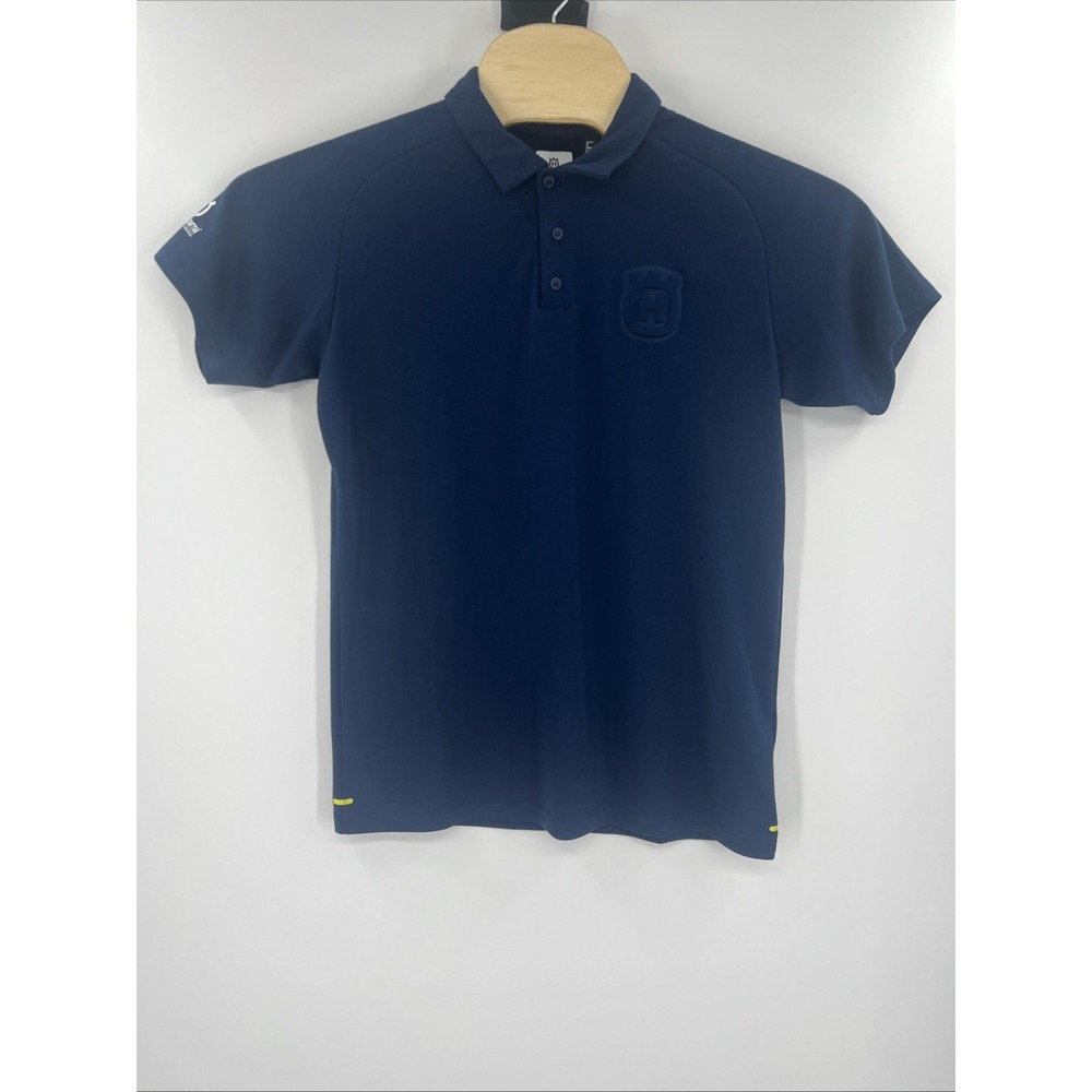 Husqvarna Men's Navy‎ Blue Short Sleeve Polo Shirt Size Small